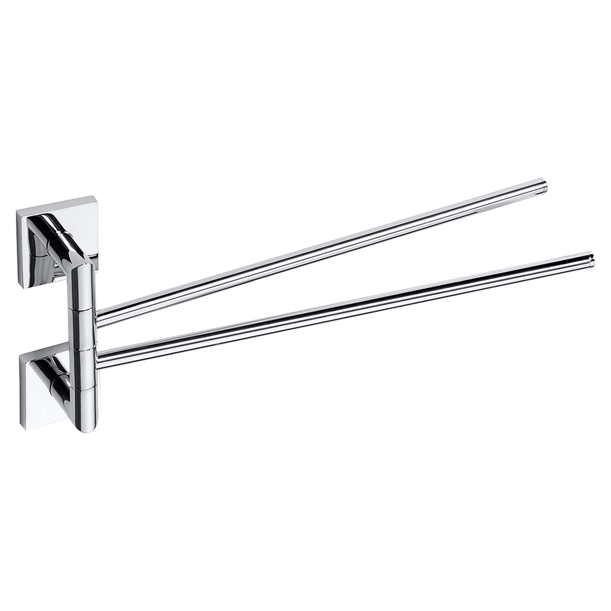 Håndkleholder Svingbar Edris Krom Blank 45 cm