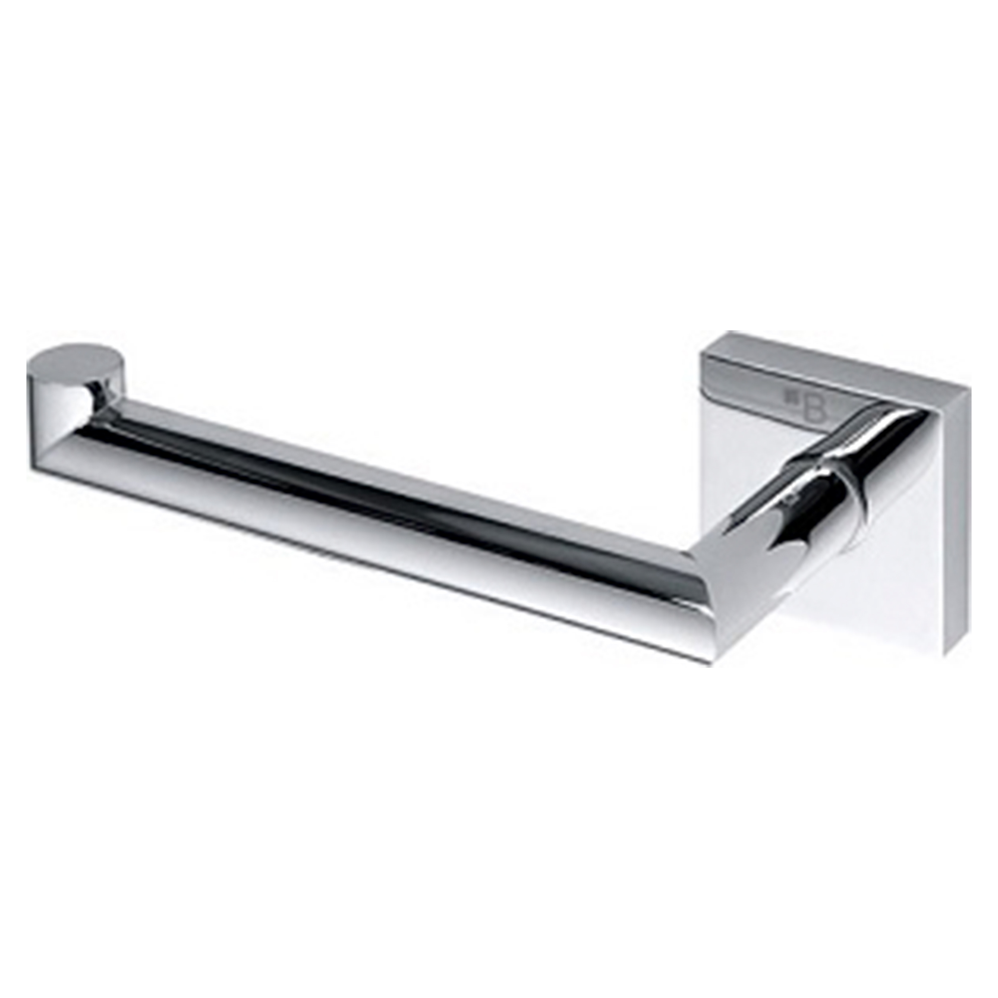 Toalettpapirholder Edris Krom Blank Venstre