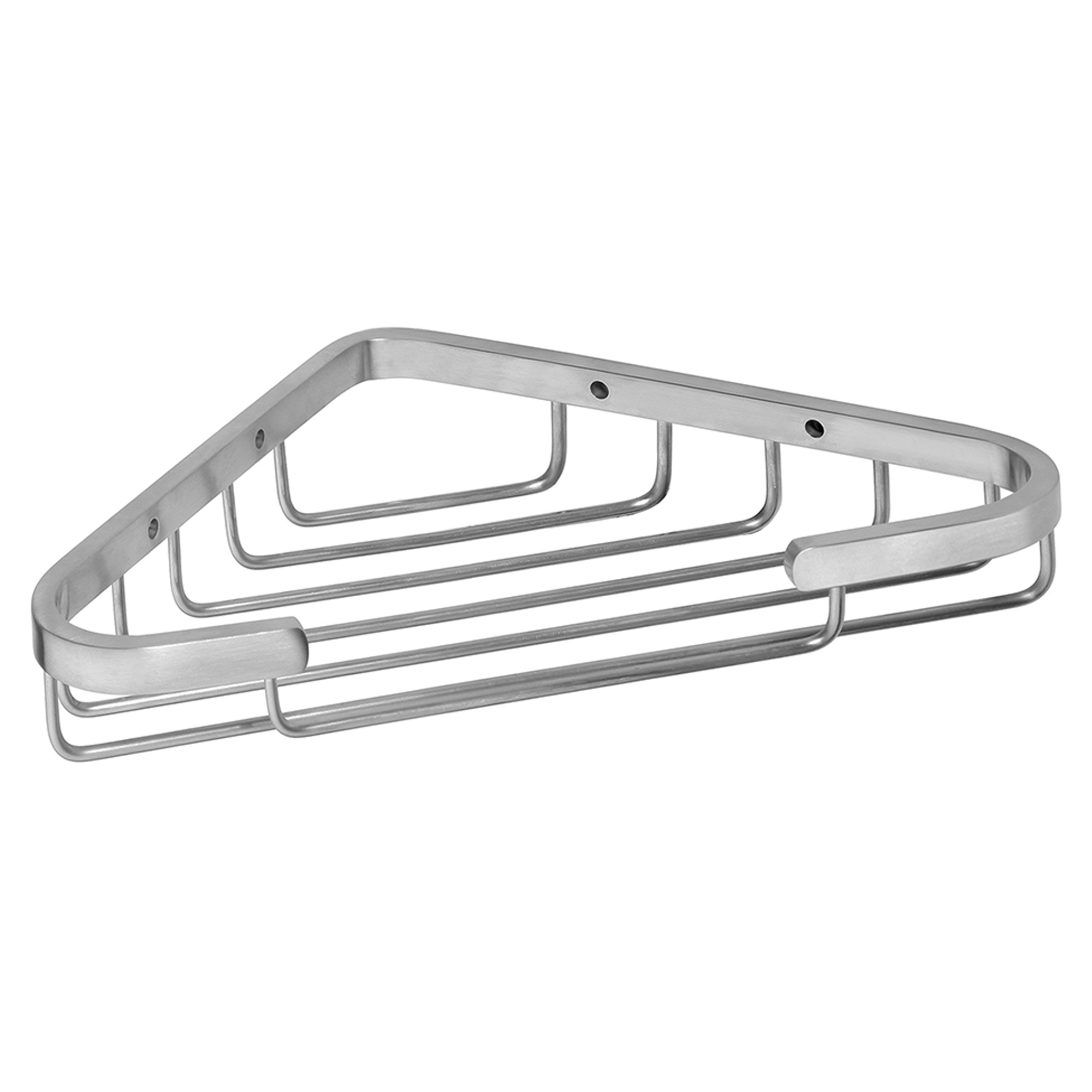 Hjørnebaderomshylle Line Krom Blank 23 cm