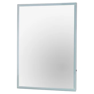 Speil med LED-belysning 60x80 cm