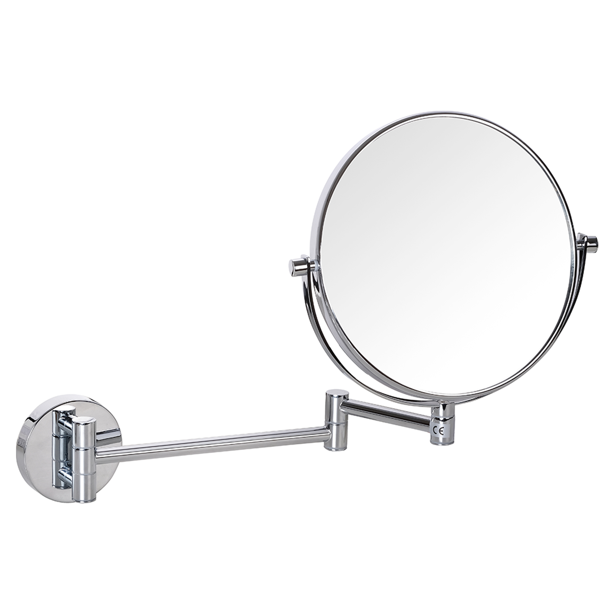 Dobbelsidig Sminkespeil Elega Krom Matt 20 cm