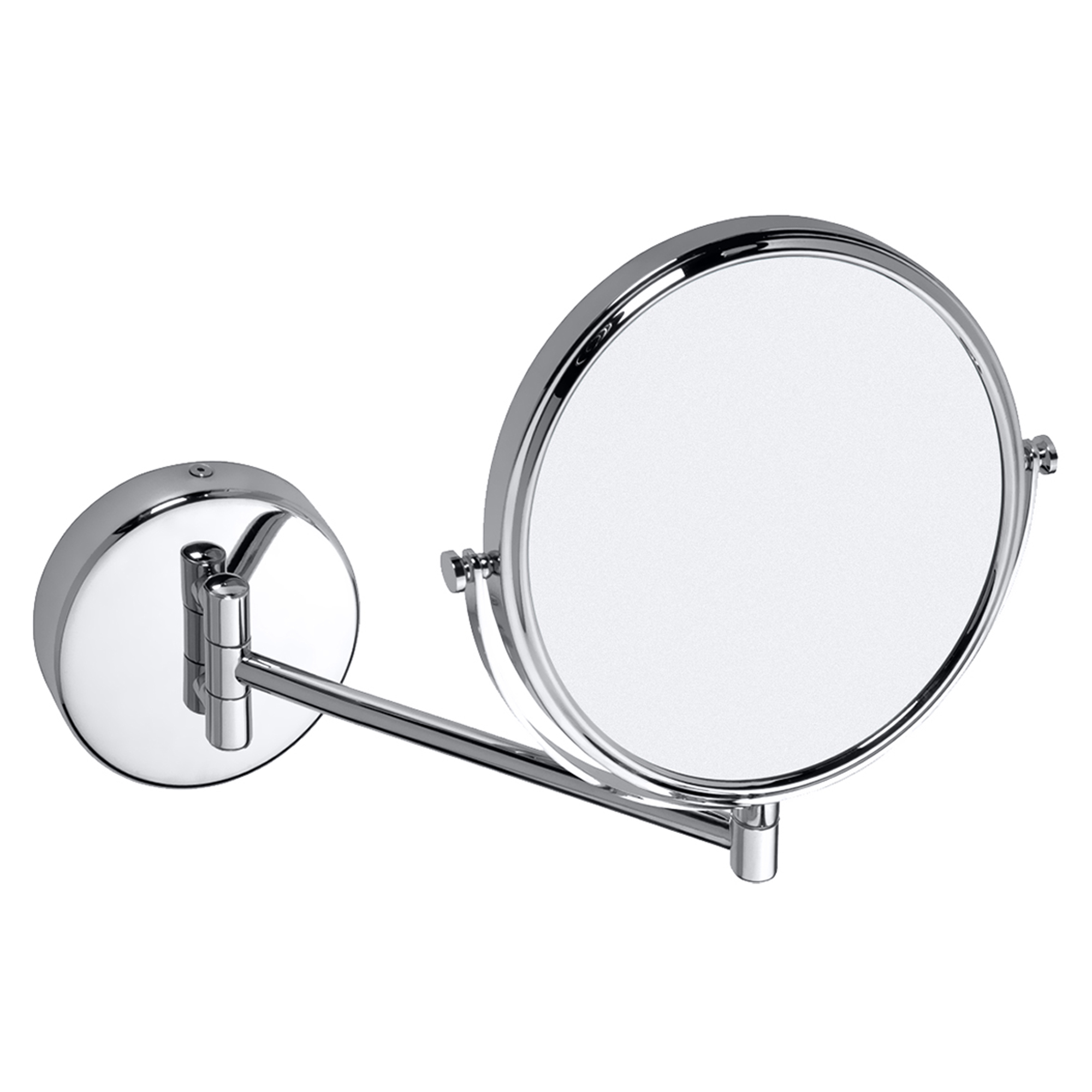 Dobbelsidig Sminkespeil Elega Krom Matt 20 cm