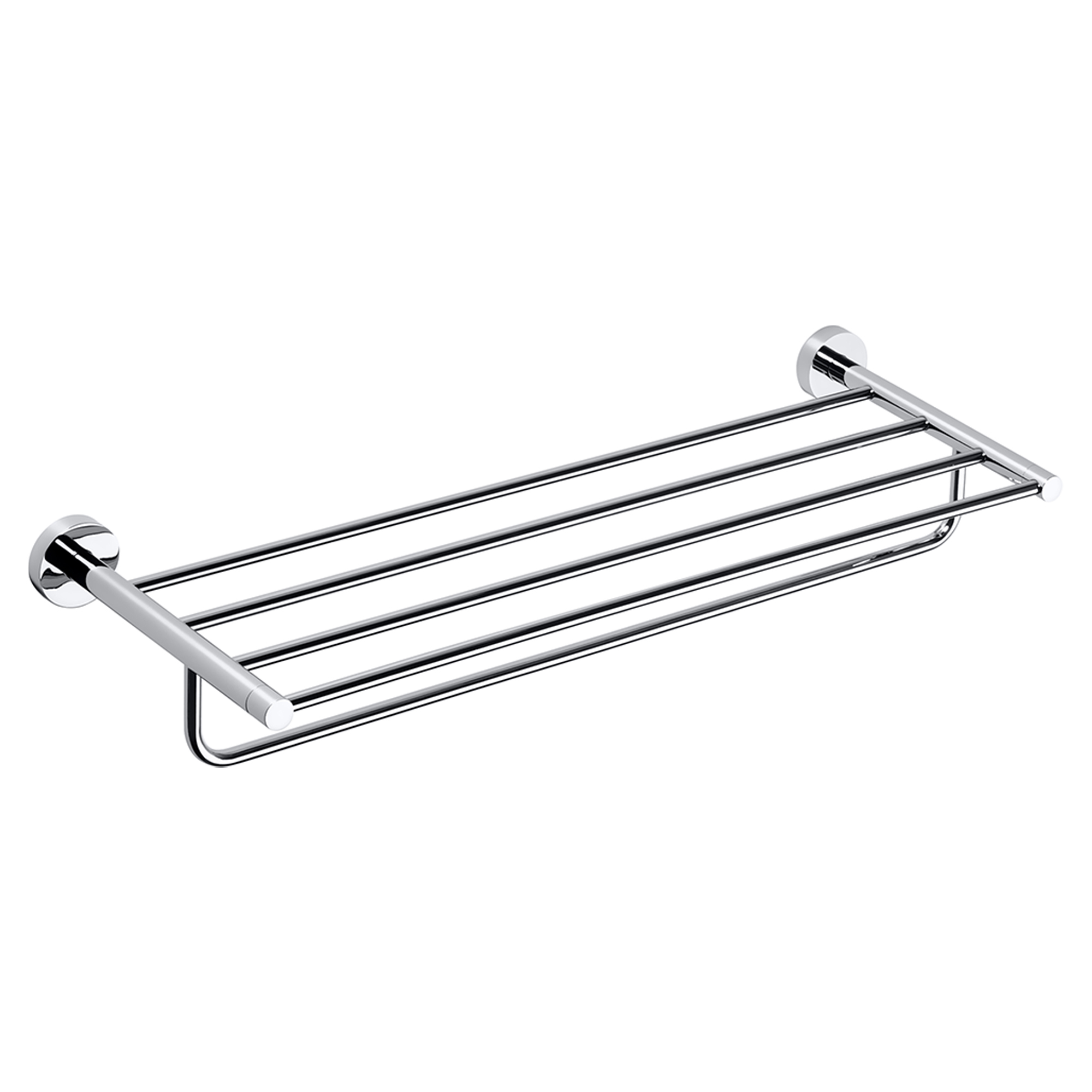 Håndkleholder med Stang Holmstrand Krom Blank 60 cm