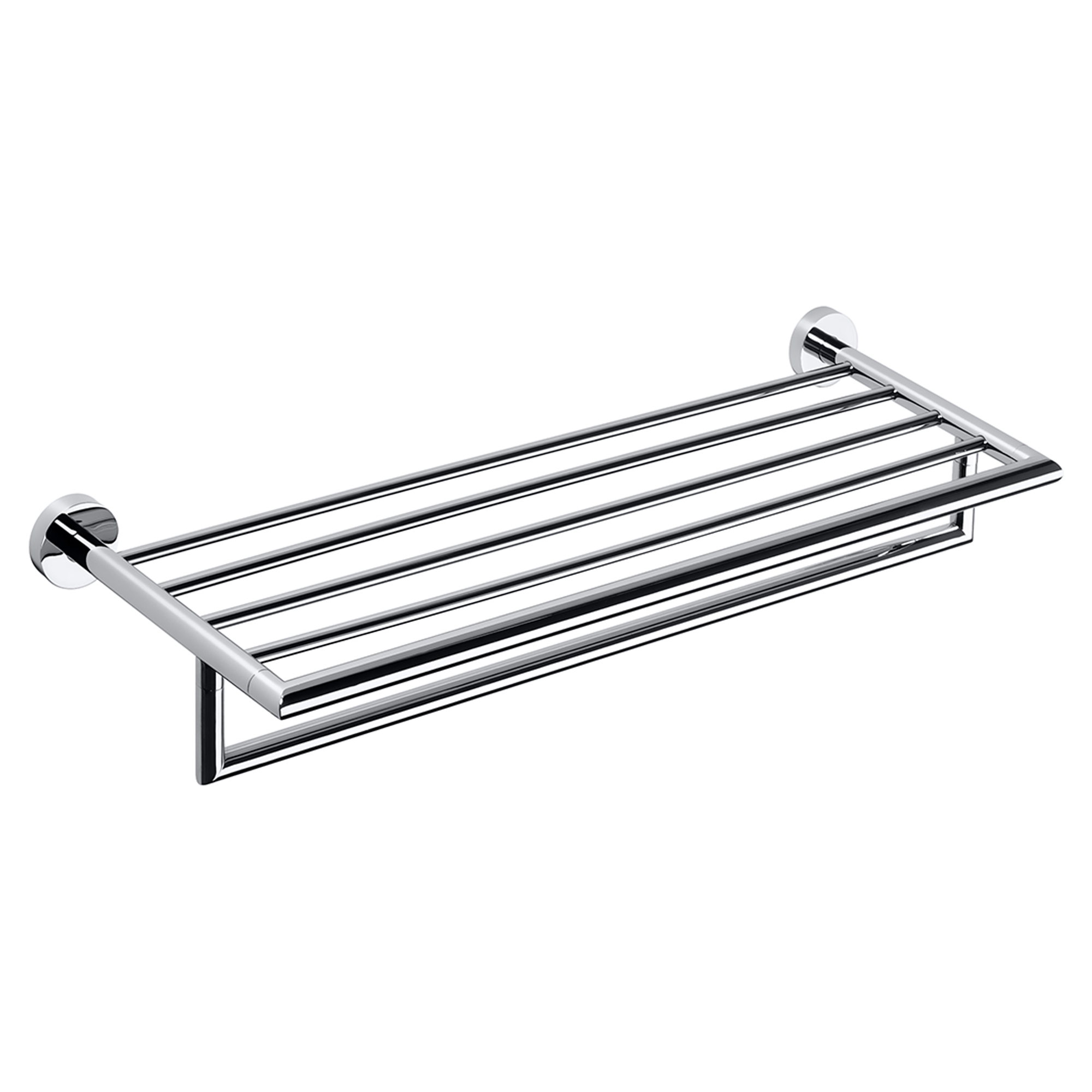 Håndkleholder med Stang Holmstrand Krom Blank 60 cm