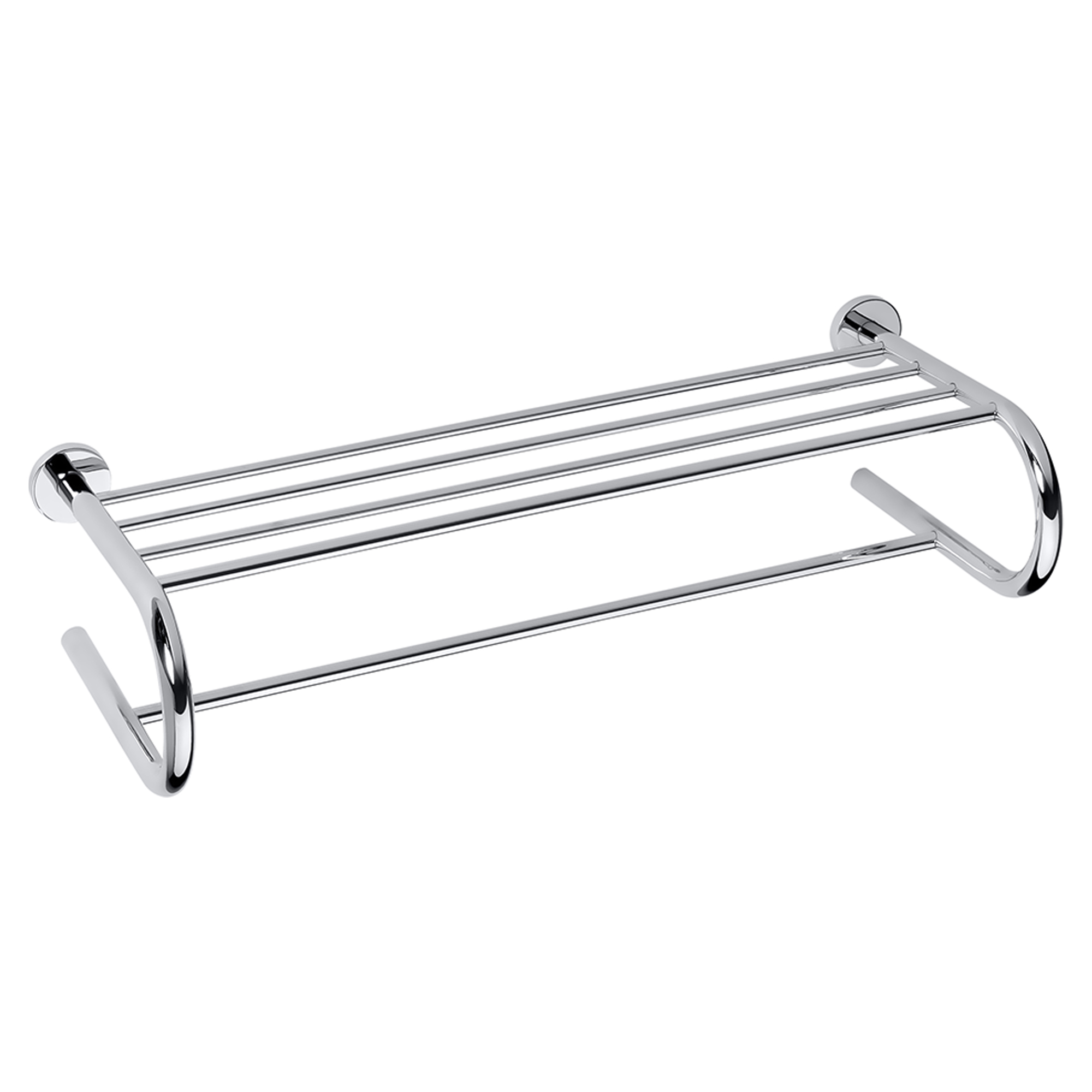 Håndkleholder med Stang Holmstrand Krom Blank 60 cm