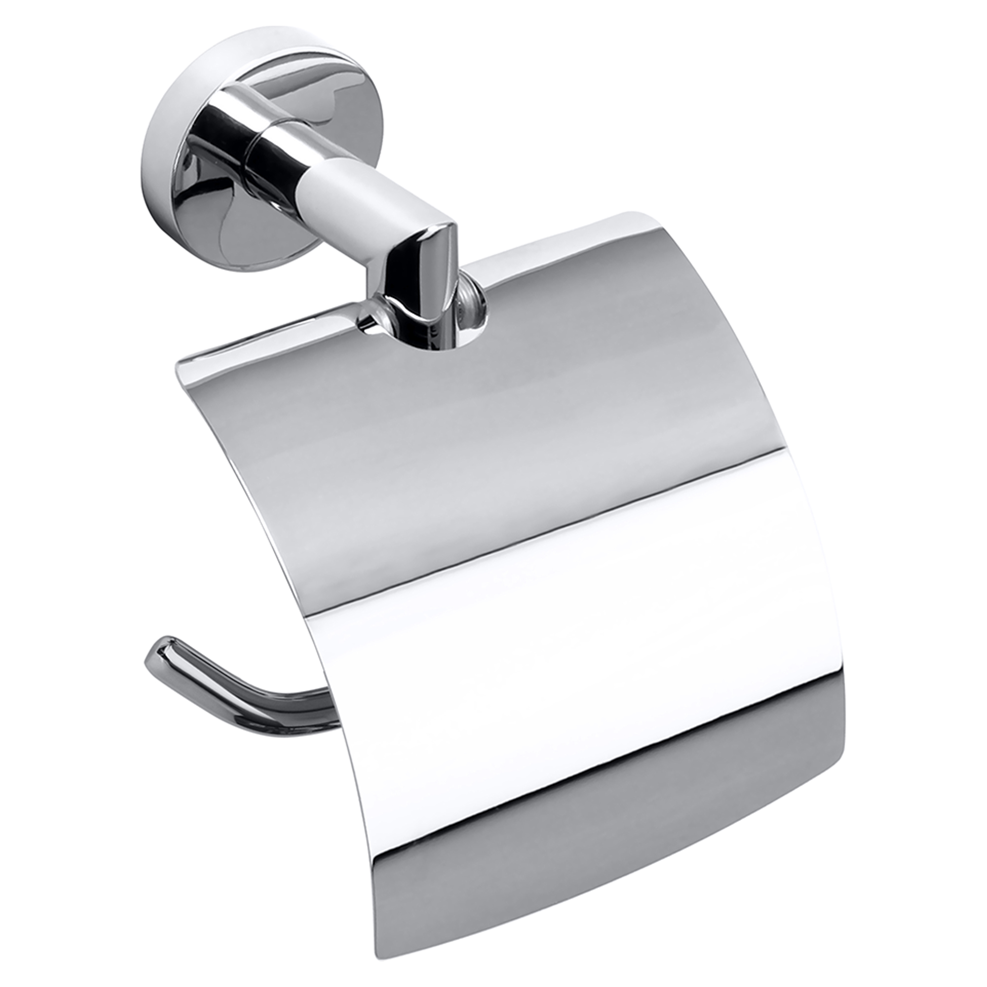 Toalettpapirholder med Lokk Holmstrand Krom Blank