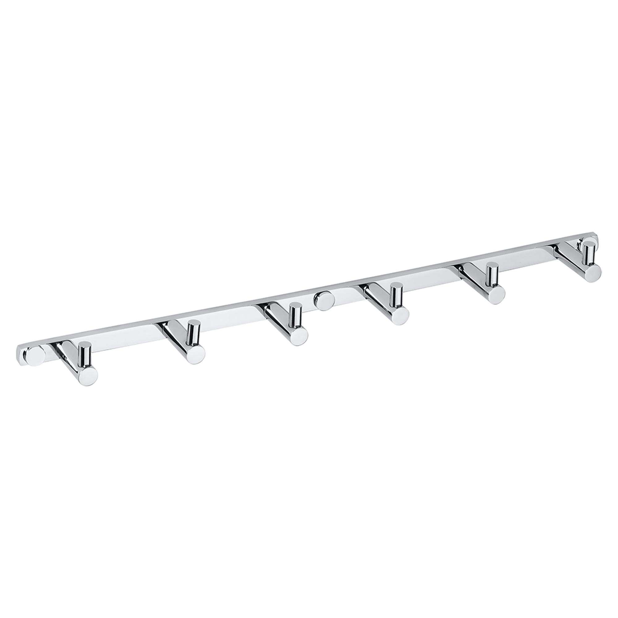 Krokliste med 6 Kroker Holmstrand Krom Blank