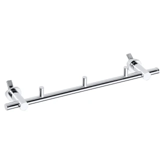 Krokliste med Kroker <strong>Sorelle</strong>  Krom Matt 30 cm