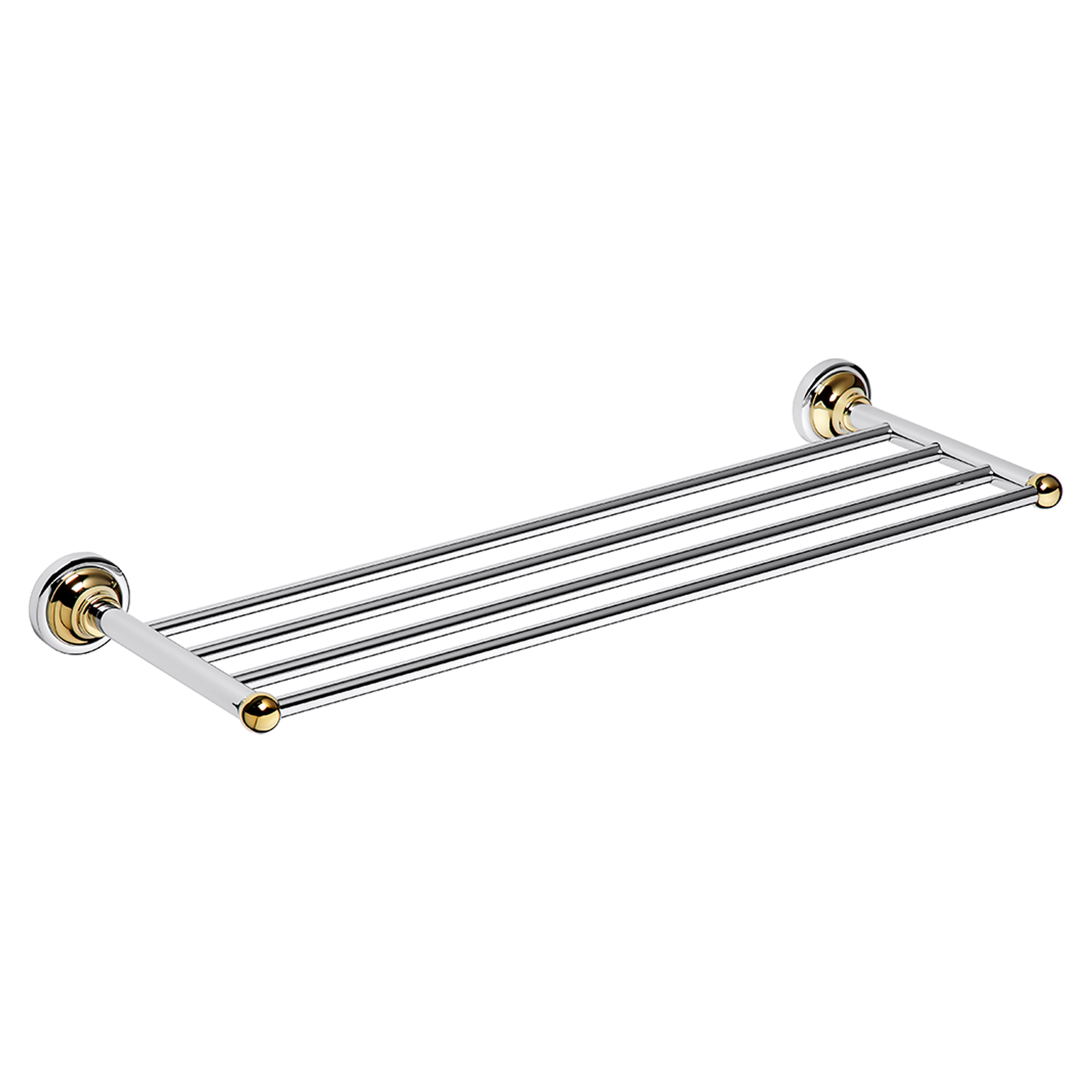 Håndkleholder Solbacken Gull-Krom 60 cm