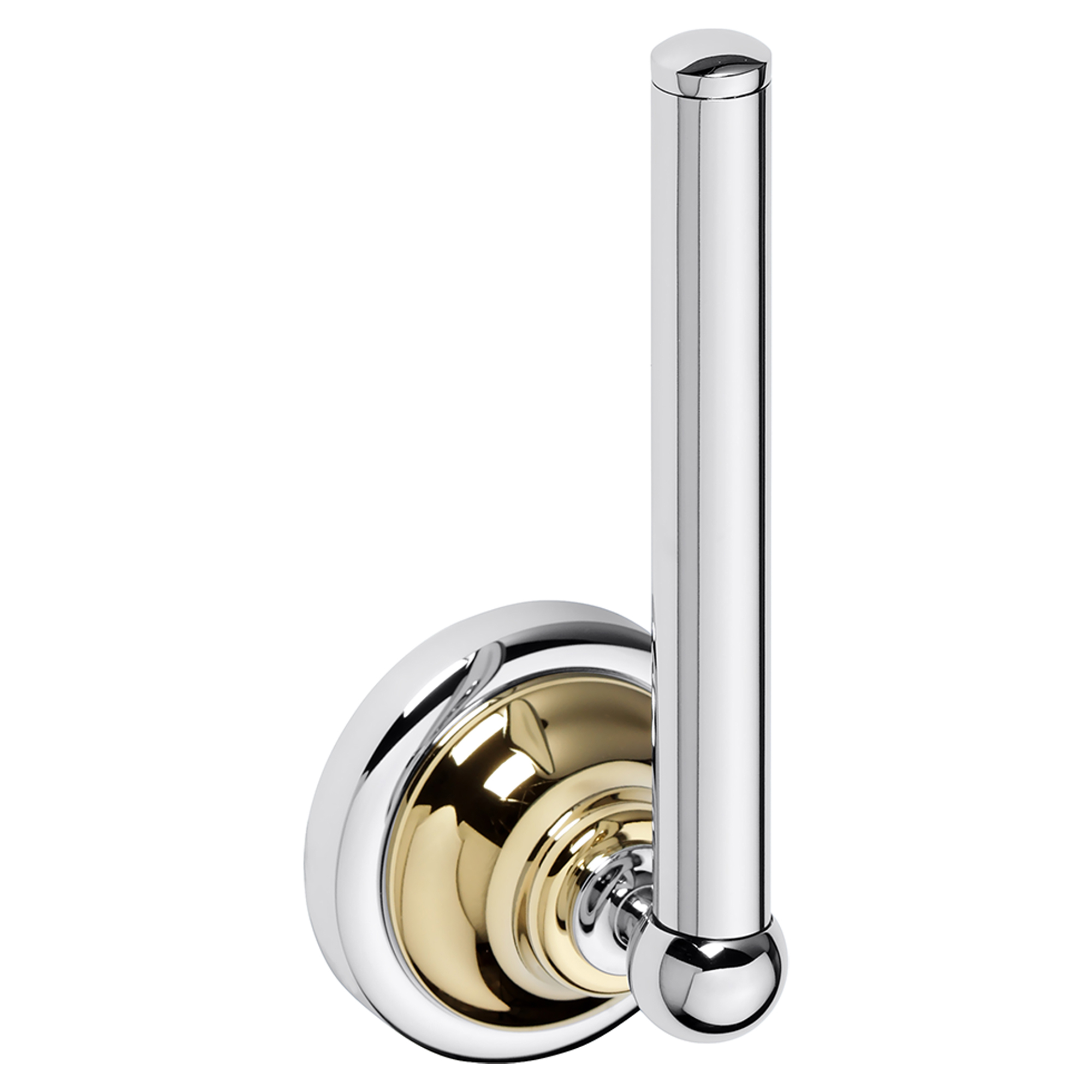 Toalettpapirholder for Reserveruller Solbacken Gull-Krom