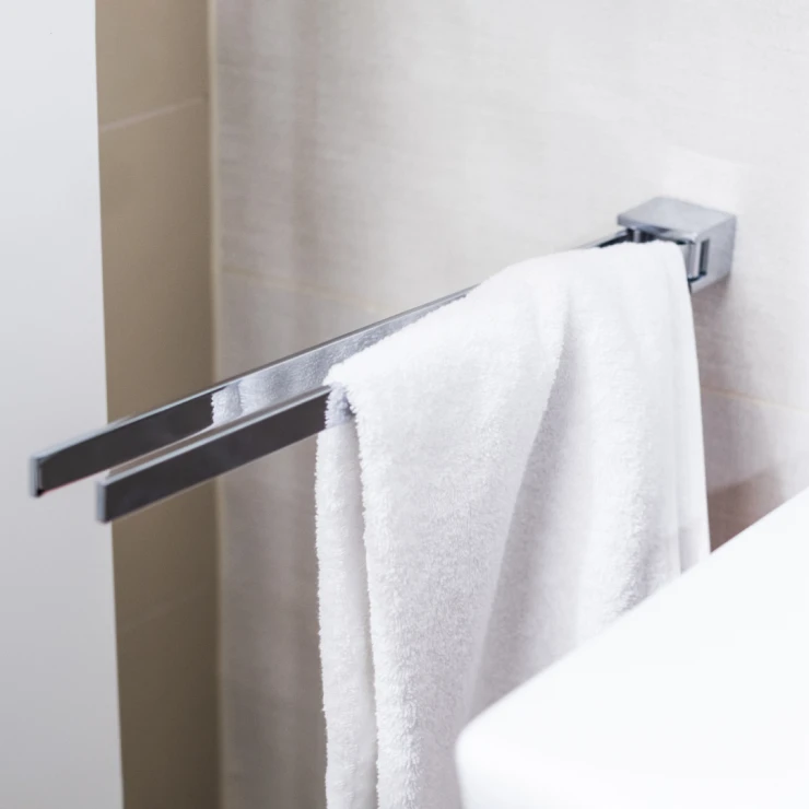 Håndkleholder Svingbar Zave Krom Blank