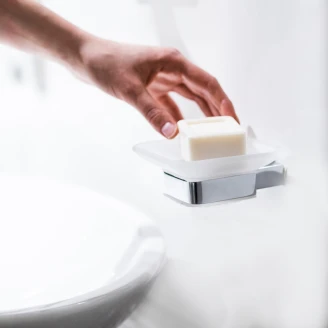 Såpeskål <strong>Zave</strong>  Krom Blank