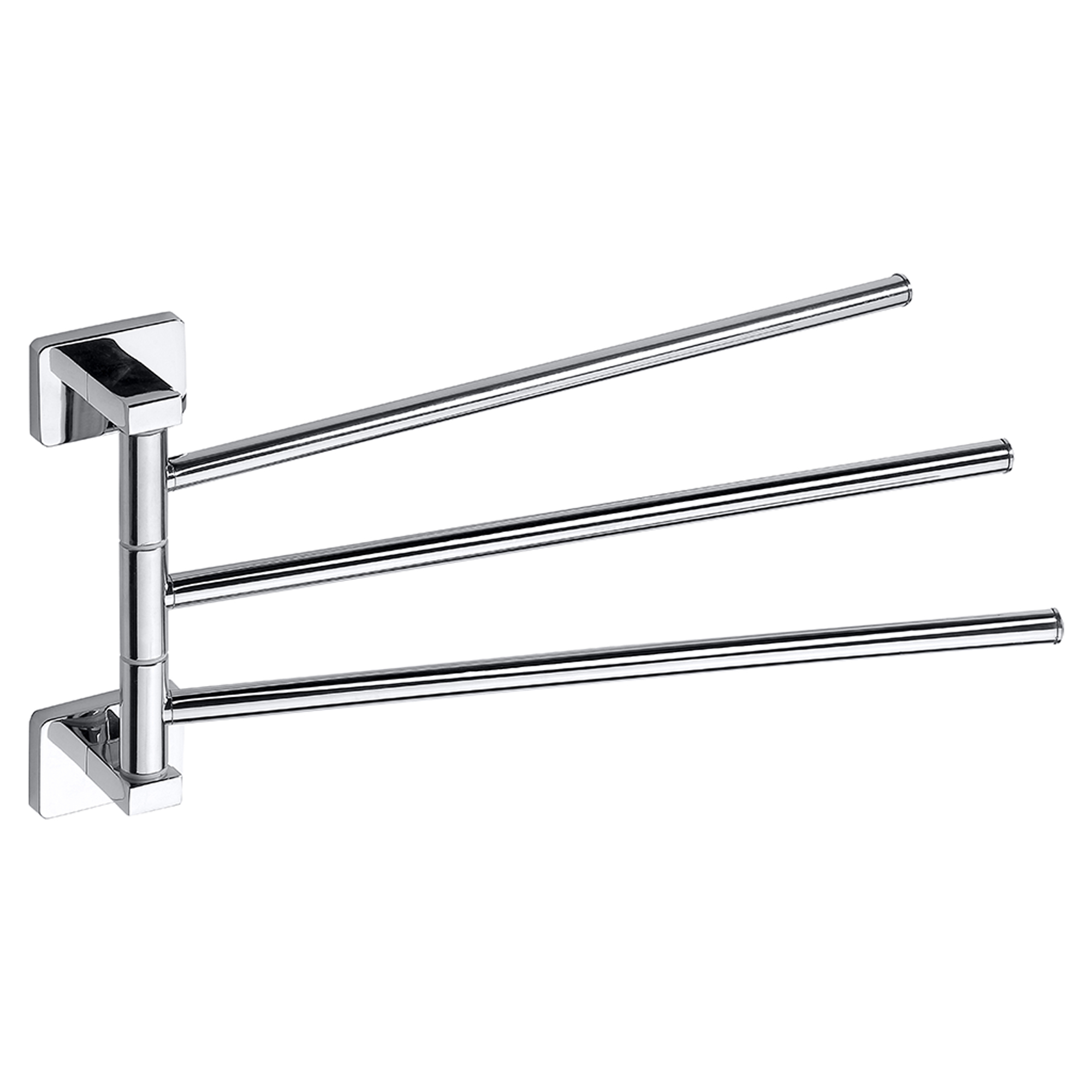 Håndkleholder Svingbar Loryn Krom Blank 35 cm