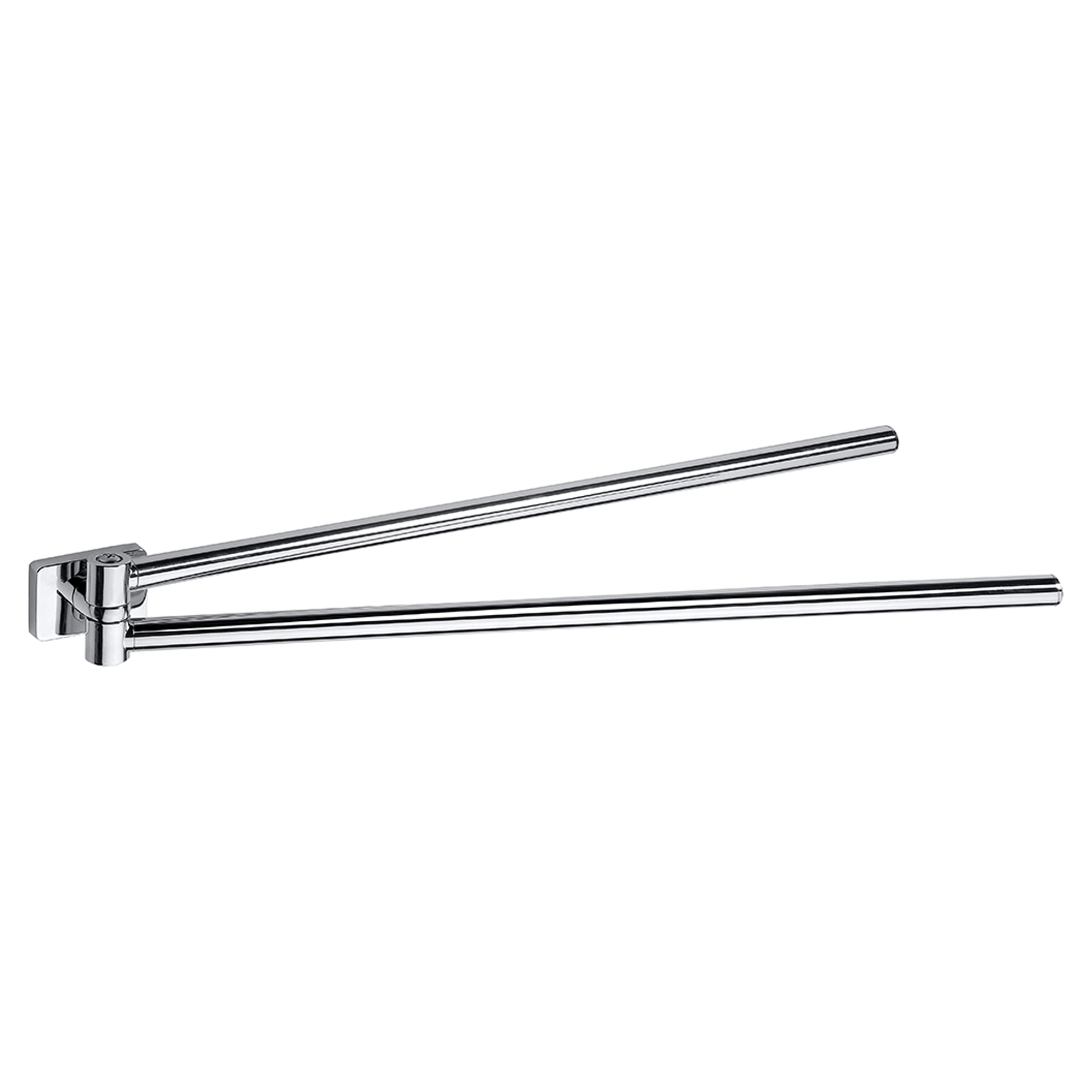 Håndkleholder Svingbar Loryn Krom Blank 48 cm
