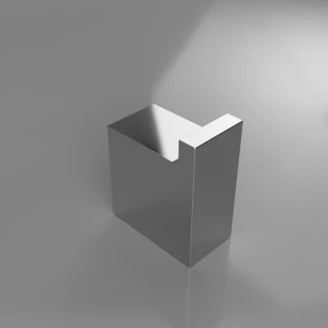 Veggkroker <strong>Zave</strong>  Krom Blank