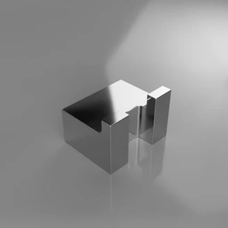 Doble Veggkroker <strong>Zave</strong>  Krom Blank