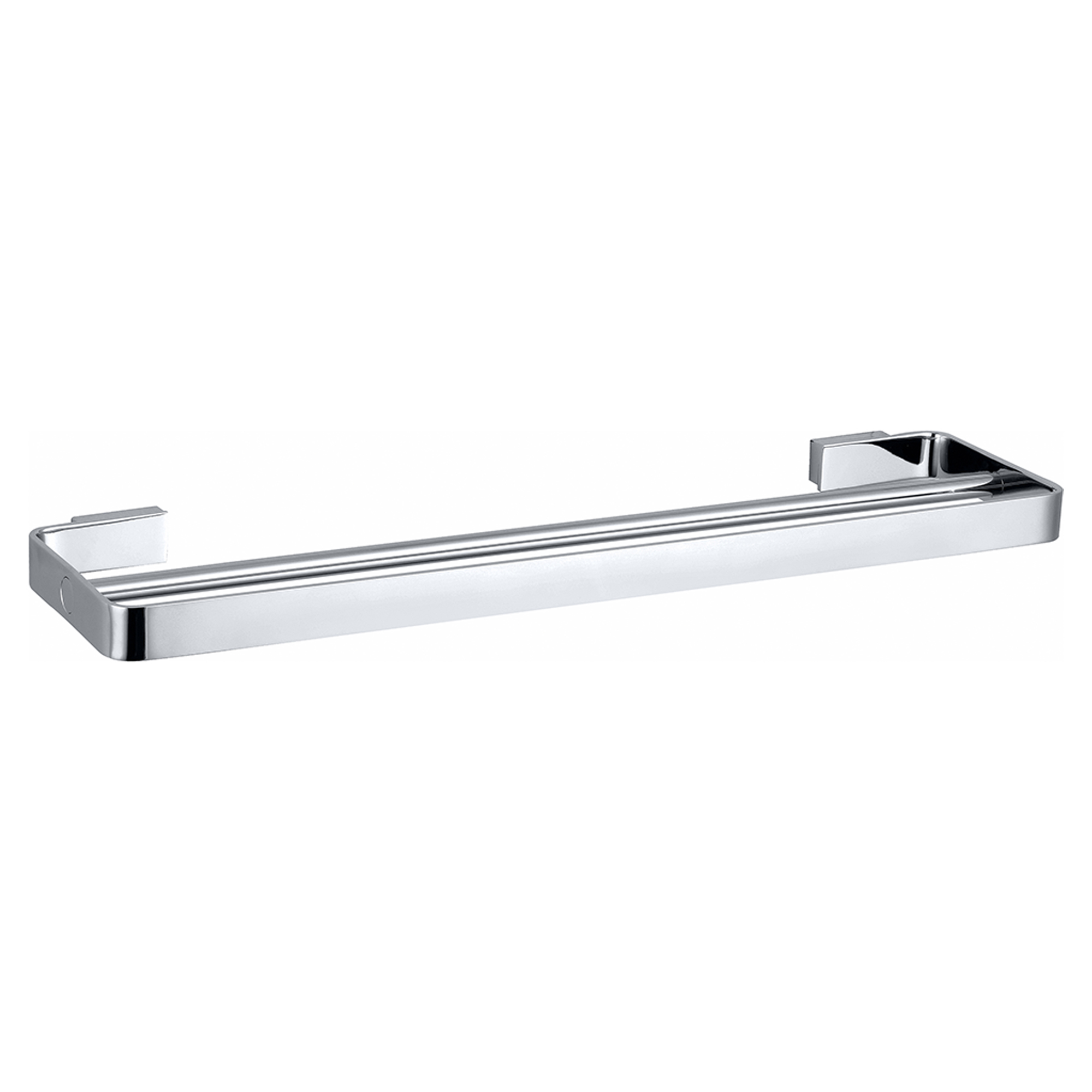 Dobbel Håndkleholder Fleurette Krom Blank 60 cm