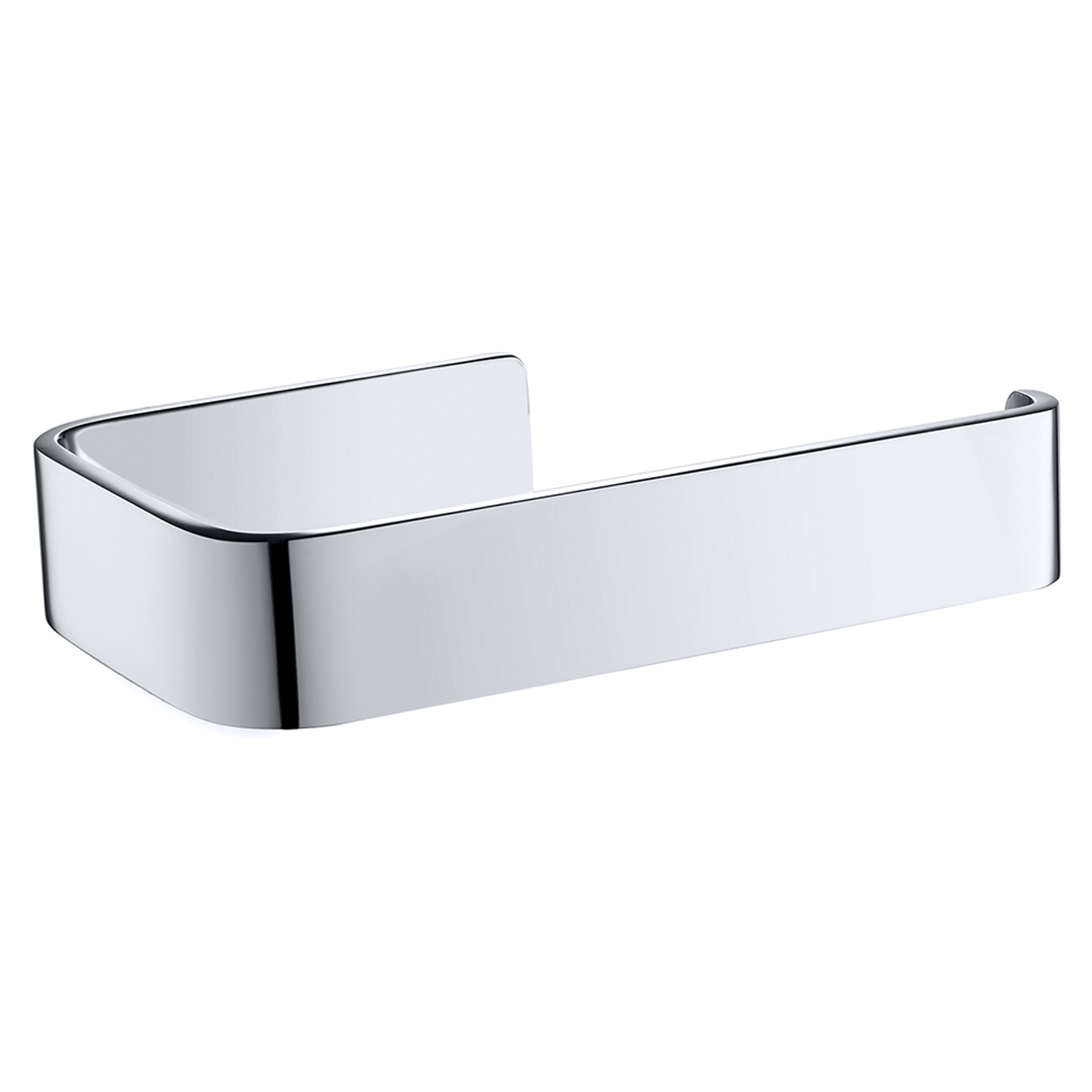 Toalettpapirholder uten Lokk Fleurette Krom Blank
