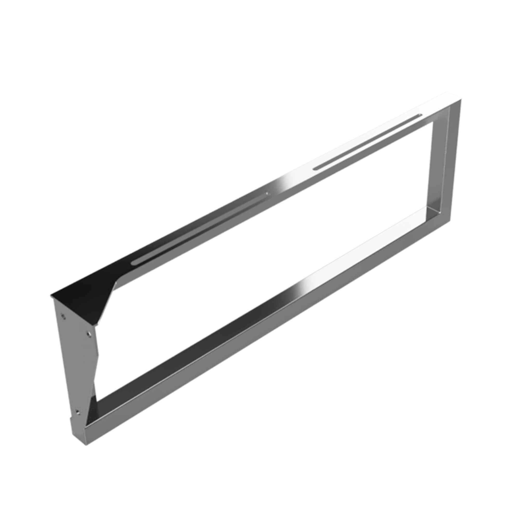 Servantkonsoll med Håndkleholder 49 cm Krom Matt Høyre