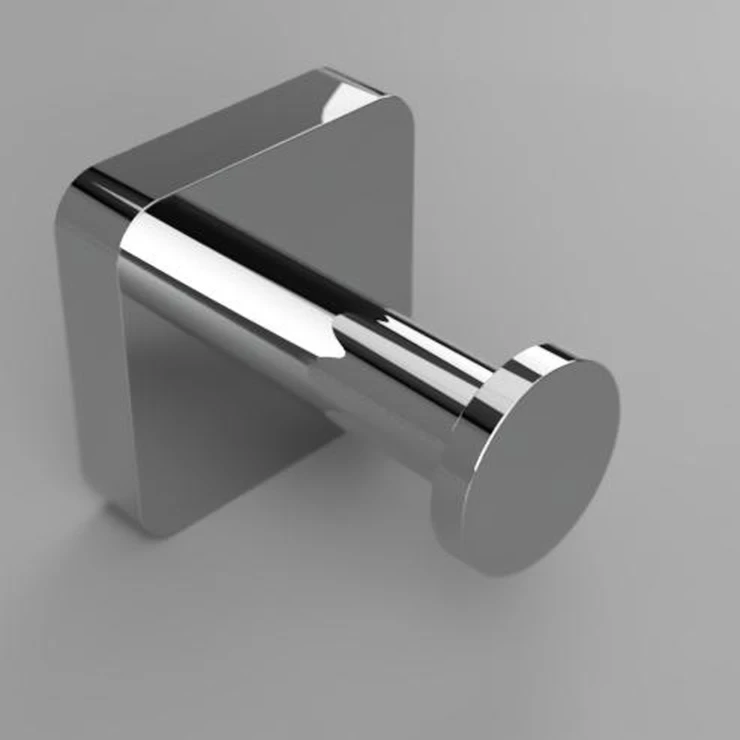 Veggkroker Maeve Krom Blank