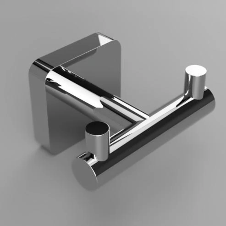 Doble Veggkroker Maeve Krom Blank