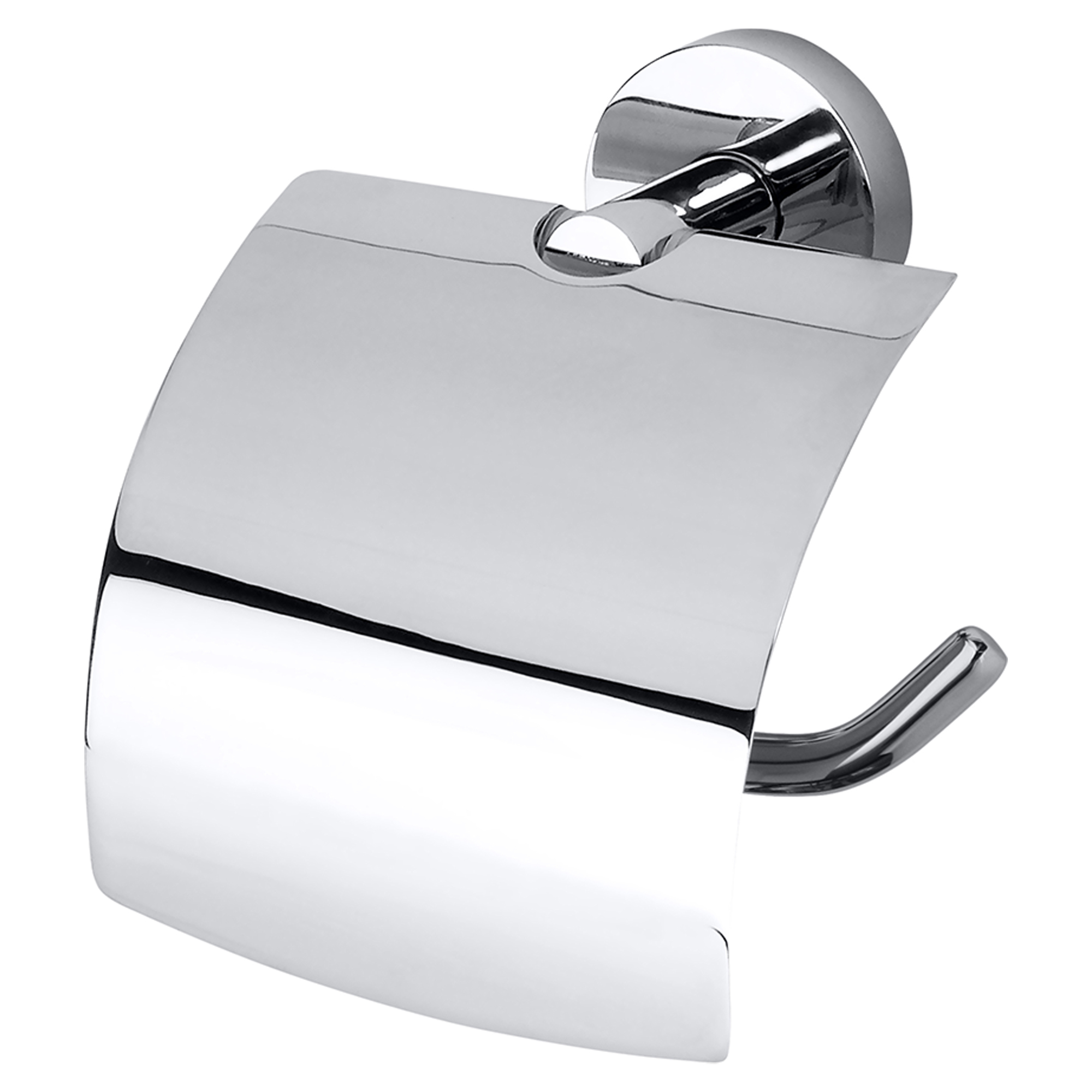 Toalettpapirholder med Lokk Holmstrand Krom Blank