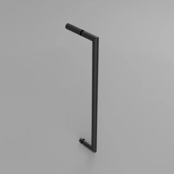 Håndkleholder for Glassdør Ektorp Svart Matt 45 cm