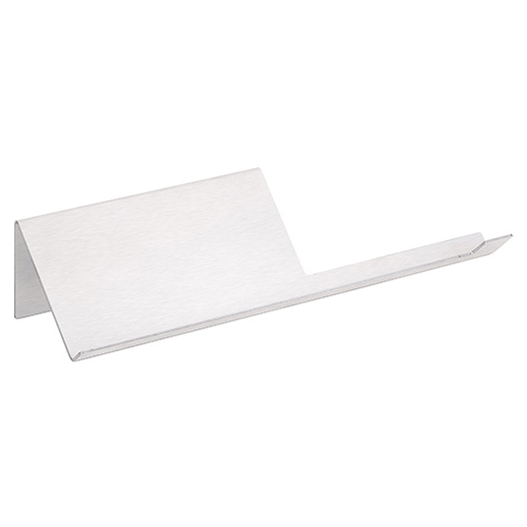 Toalettpapirholder med Hylle Belro Krom Matt