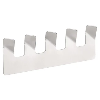Krokliste med 5 Kroker <strong>Belro</strong>  Krom Matt