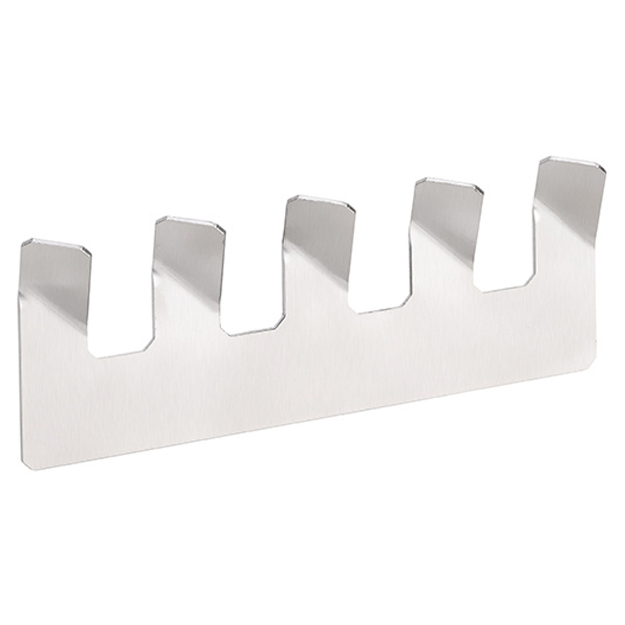 Krokliste med 5 Kroker Belro Krom Matt