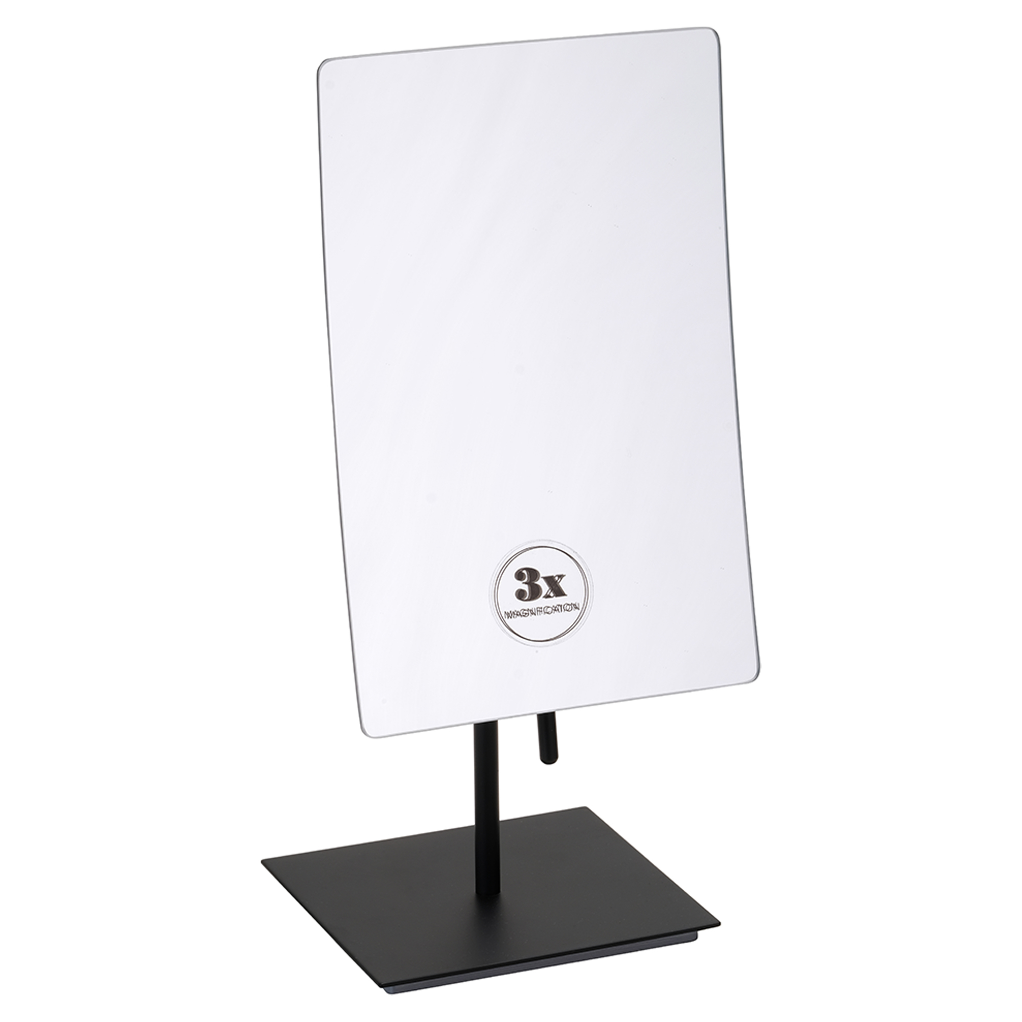 Sminkespeil Elega Svart Matt 21x13 cm