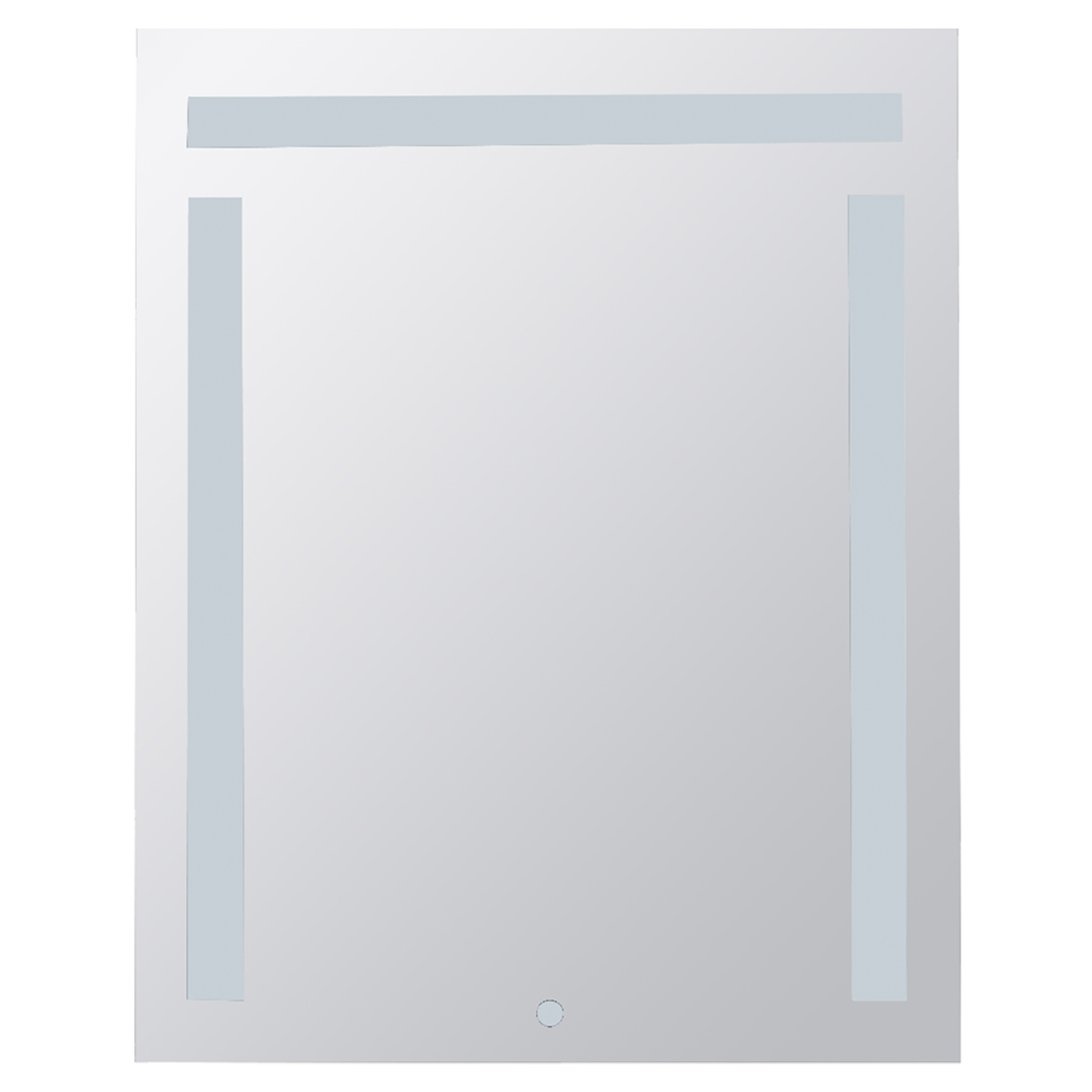 Speil med LED-belysning Ironelle 60x80 cm med Berøringssensor