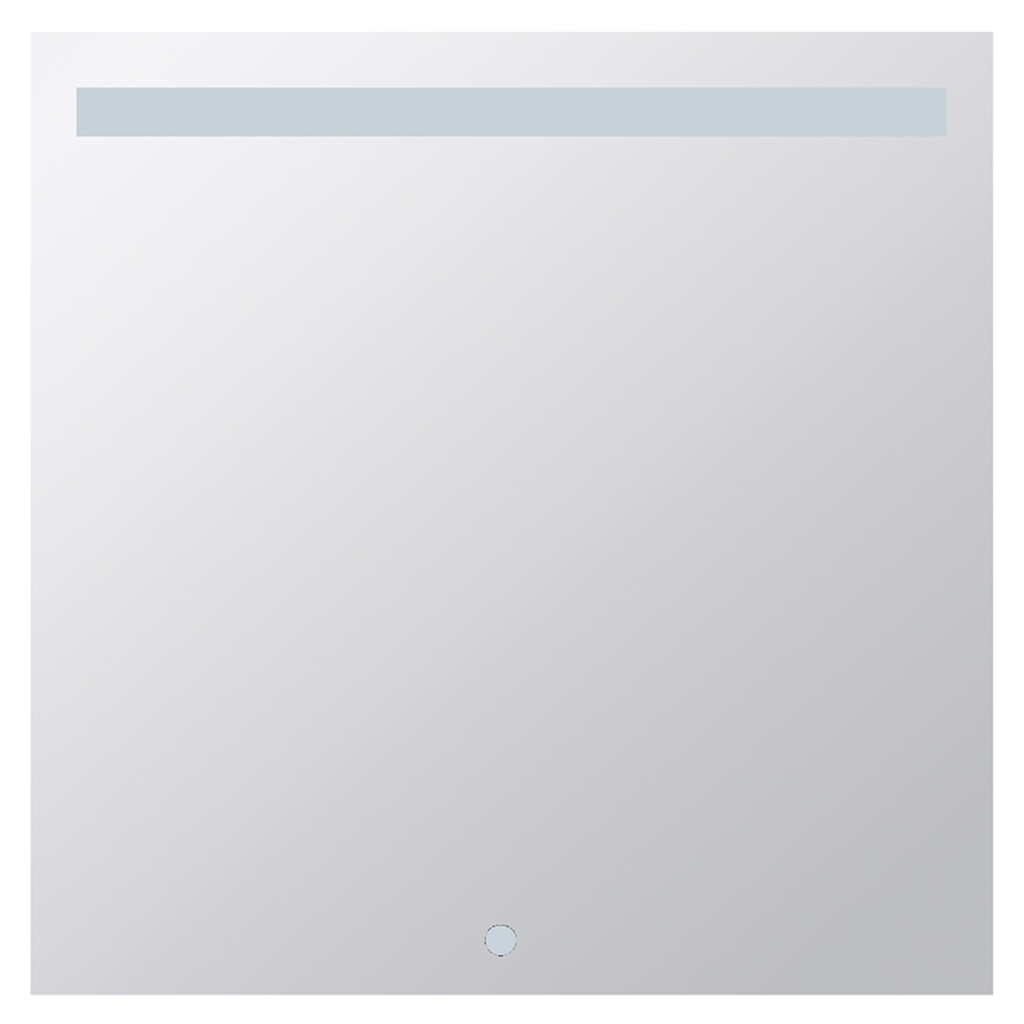 Speil med LED-belysning Ironelle 80x80 cm med Berøringssensor