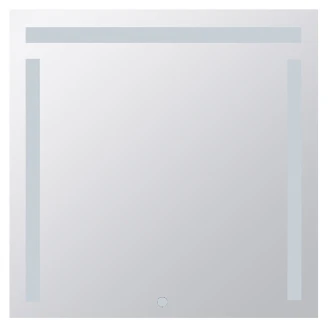 Speil med LED-belysning <strong>Ironelle</strong>  80x80 cm med Berøringssensor