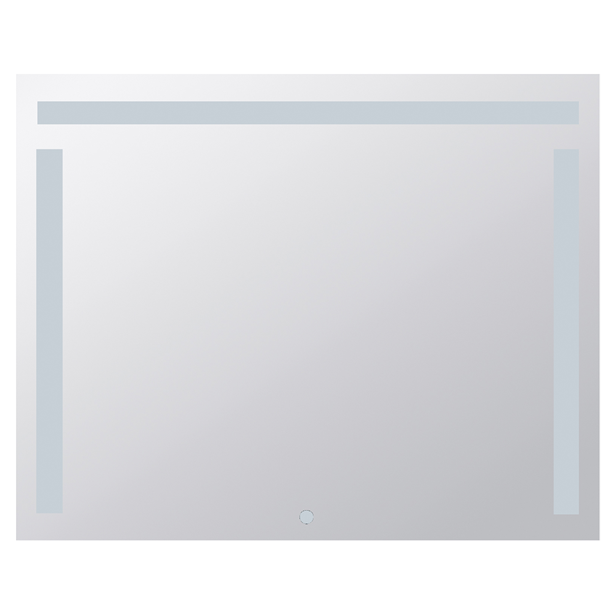 Speil med LED-belysning Ironelle 100x80 cm med Berøringssensor