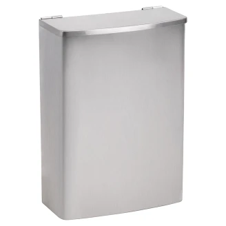 Veggmontert Avfallsbeholder Krom Matt 5 L