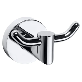 Magnetisk Doble Veggkroker <strong>Sorelle</strong>  Krom Blank