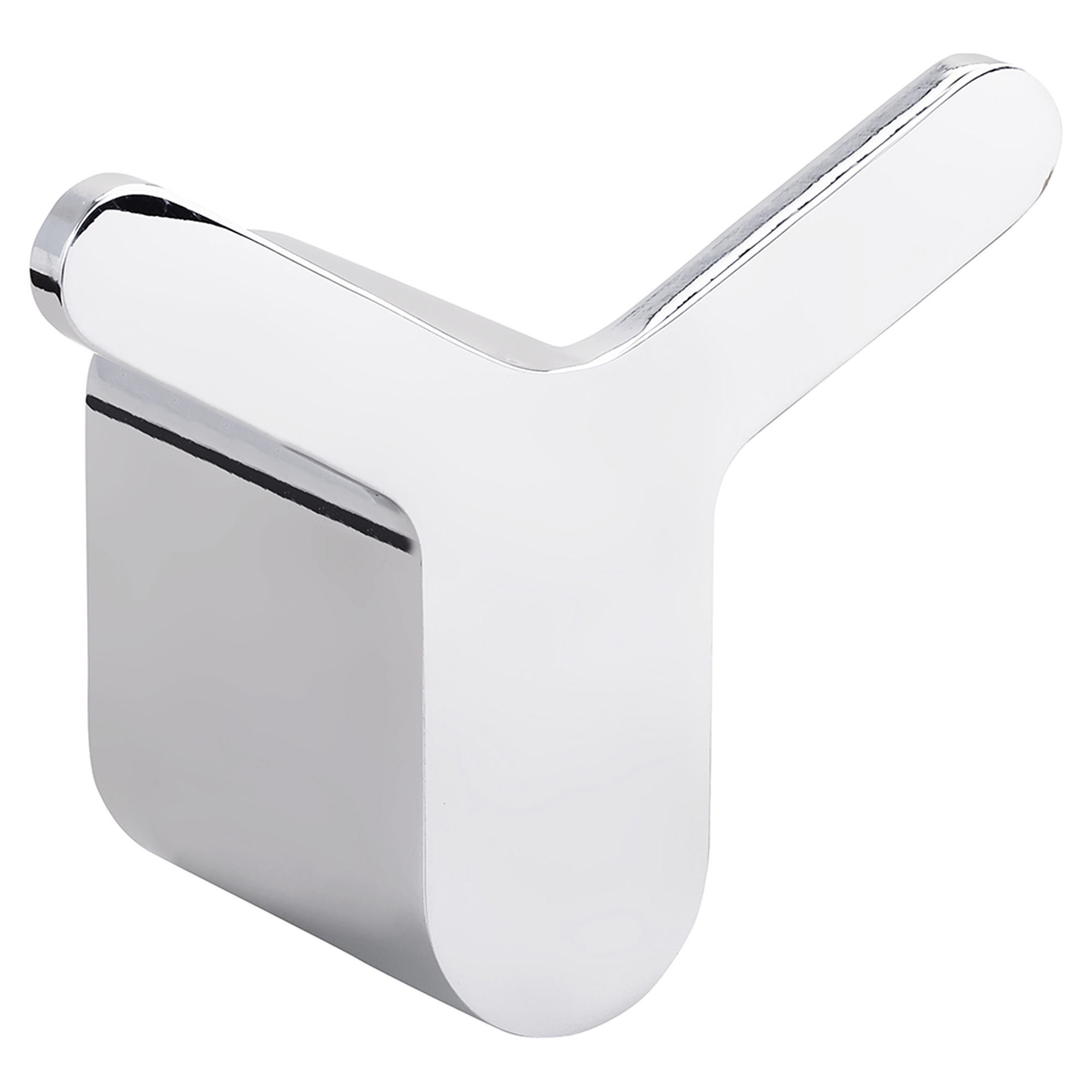 Doble Veggkroker Cendre Krom Blank