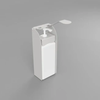 Albuebetjent Såpedispenser Krom Matt 1000 ml