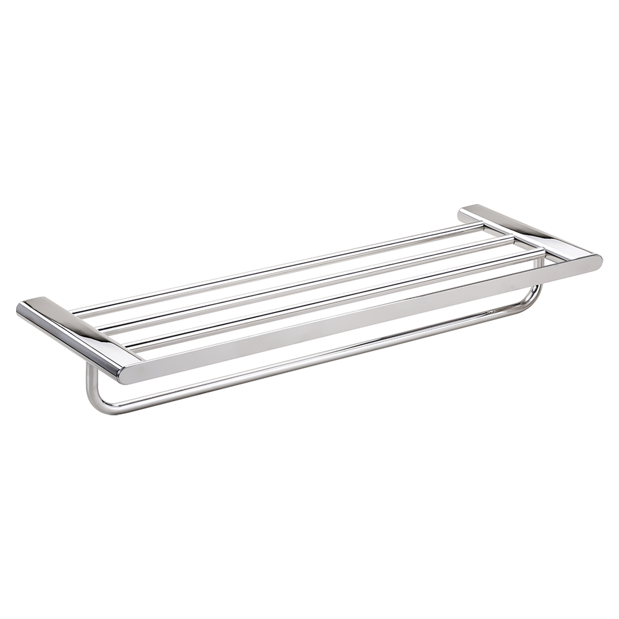 Håndkleholder med Stang Cendre Krom Blank 60 cm