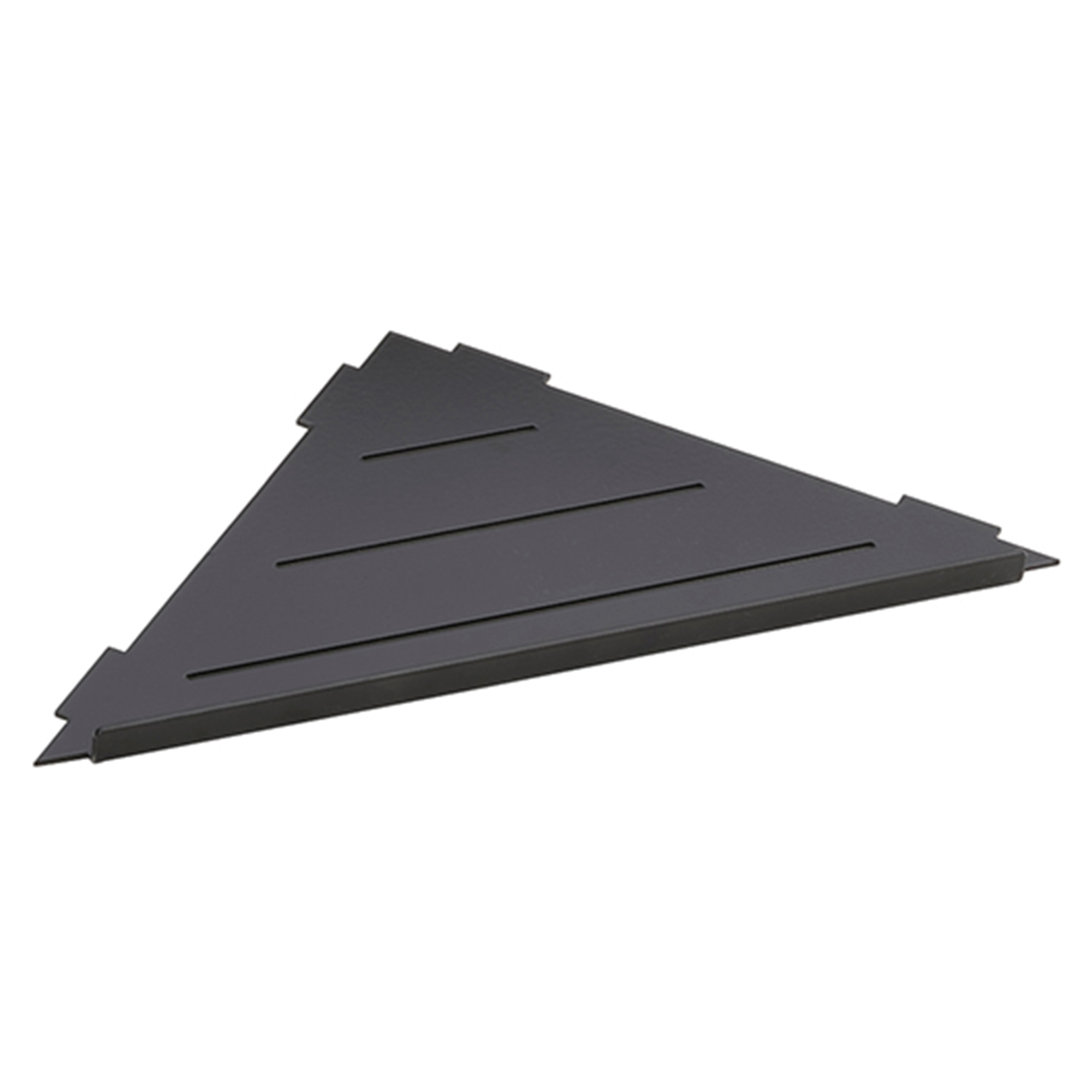 Baderomshylle Line Svart Matt 30 cm