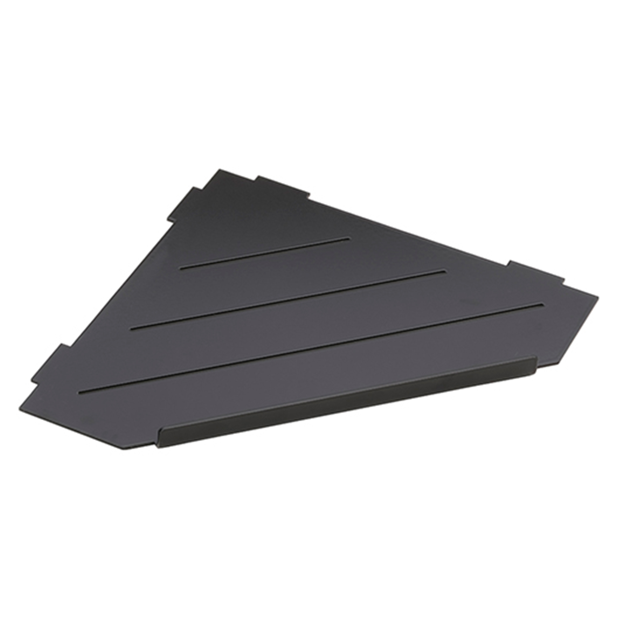 Baderomshylle Line Svart Matt 30 cm