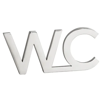 WC Piktogram Krom Matt