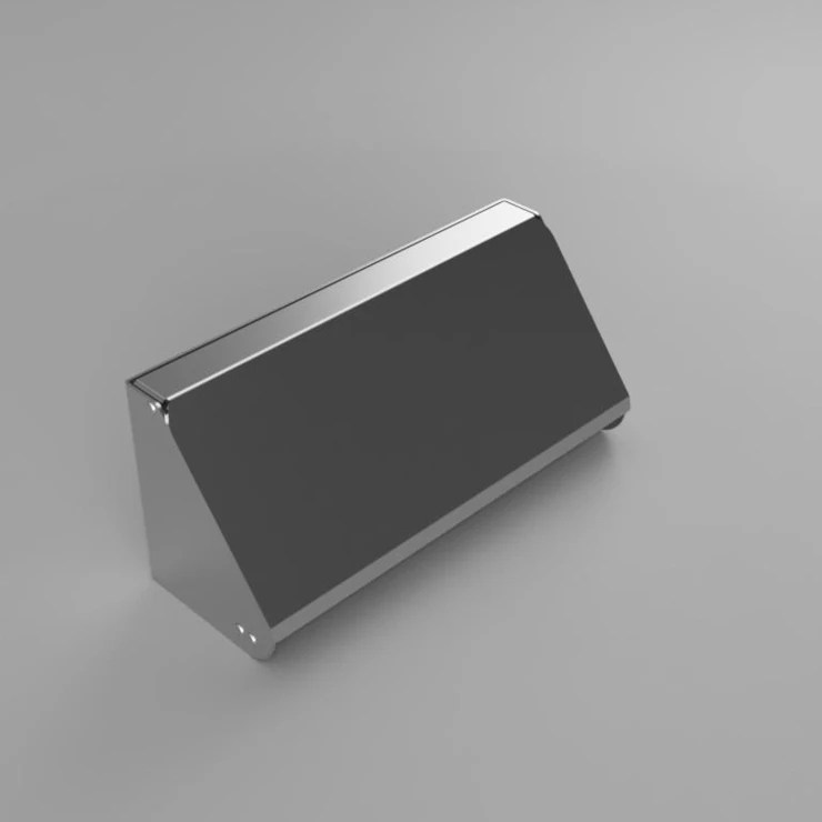 Dobbel Toalettpapirholder Krom Matt