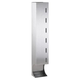 Toalettpappersdispenser for 7 Rullar Krom Matt
