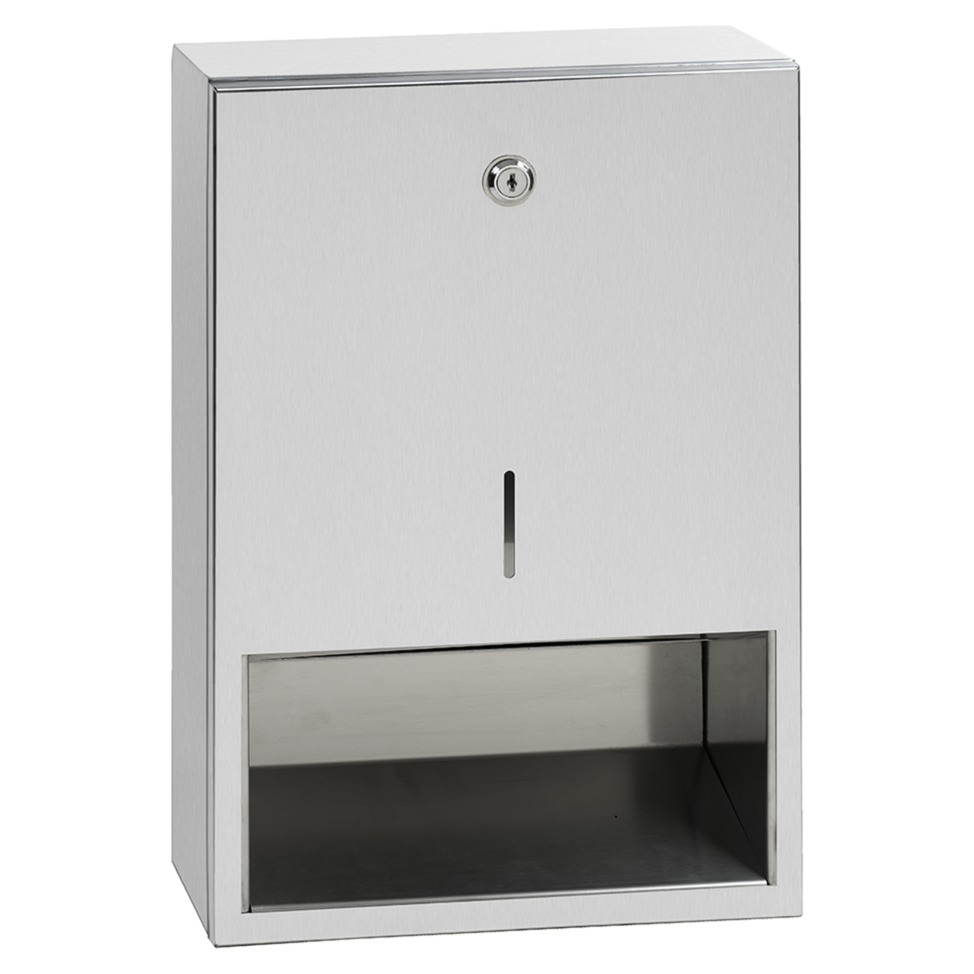 Öppen Papirhåndkledispenser Krom Matt