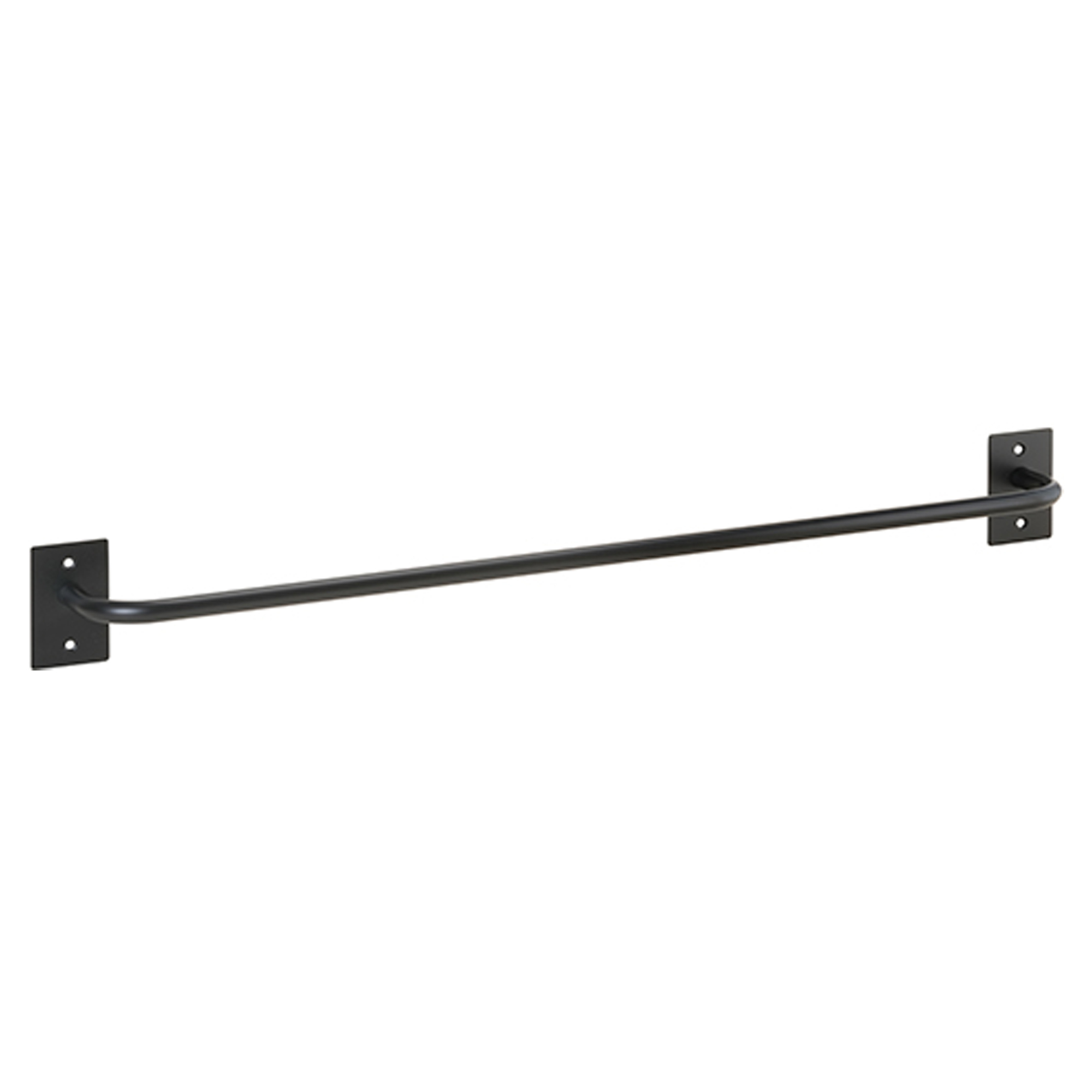Håndkleholder Civio Svart Matt 60 cm
