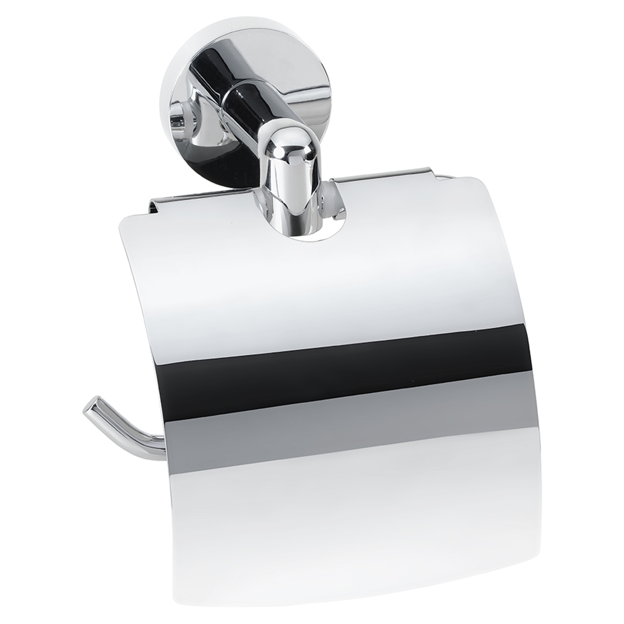 Toalettpapirholder med Lokk Avora Krom Blank