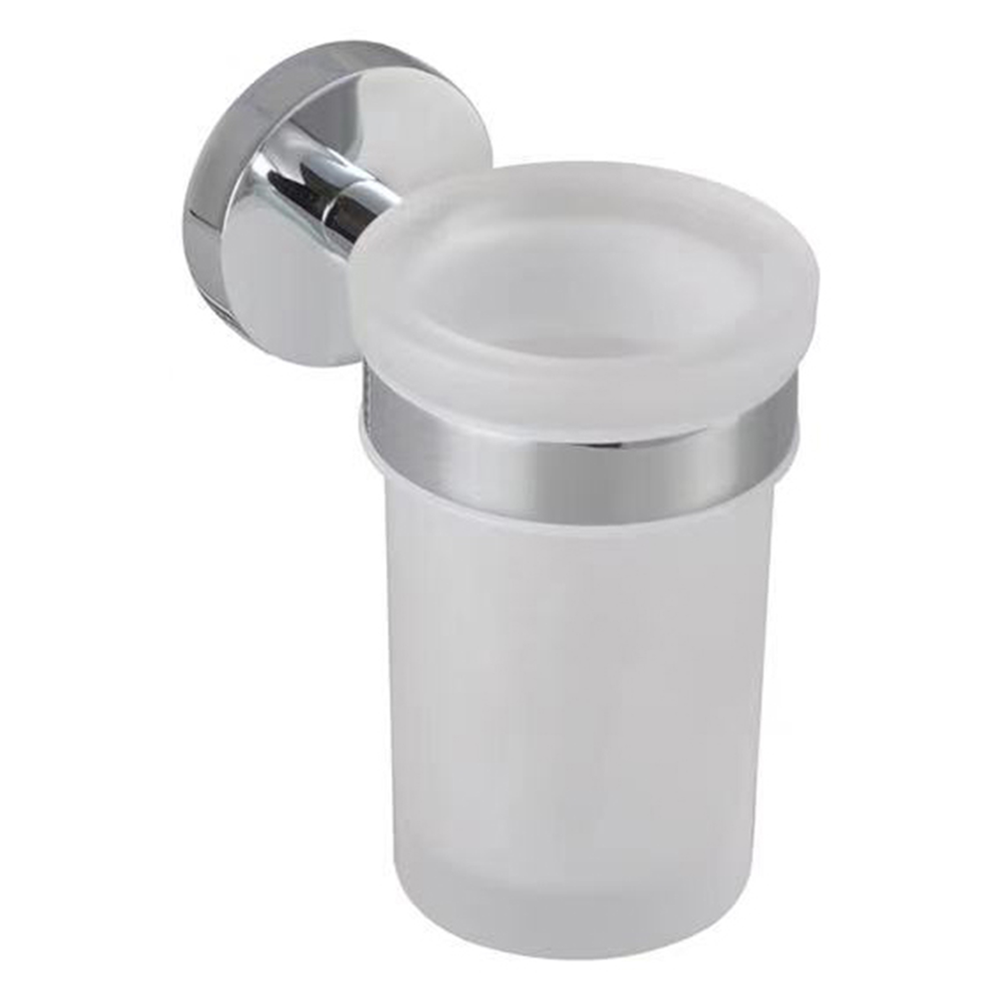 Tannbørsteholder Avora Krom Blank