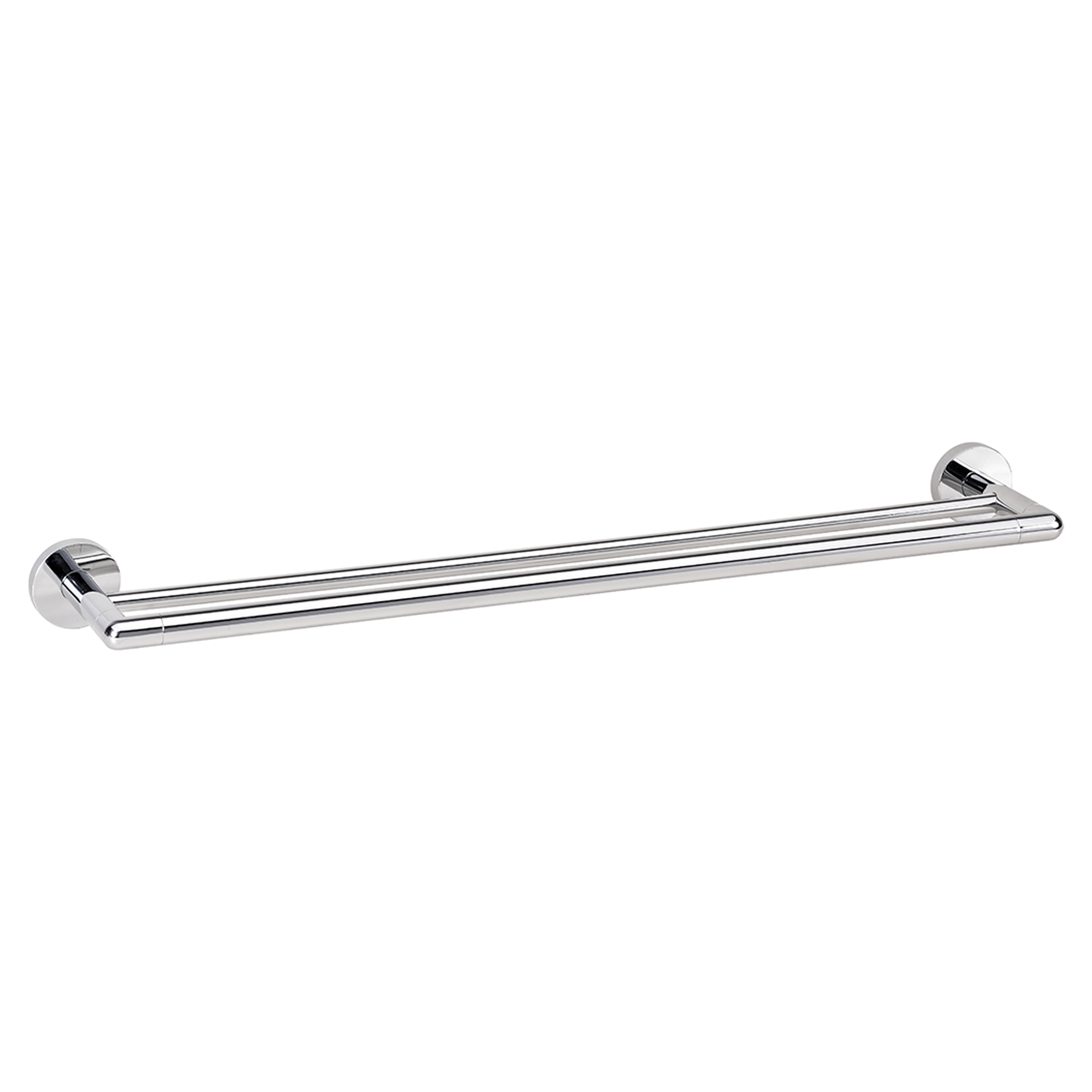 Dobbel Håndkleholder Sumi Krom Blank 60 cm